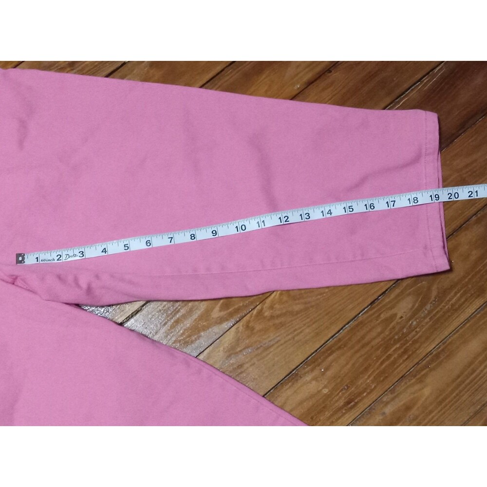 Vintage Bill Blass Pink Capri Jeans 6P - Picture 8 of 8
